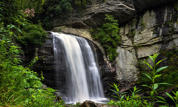 10+ Beautiful Roadside Waterfalls in North Carolina for All!