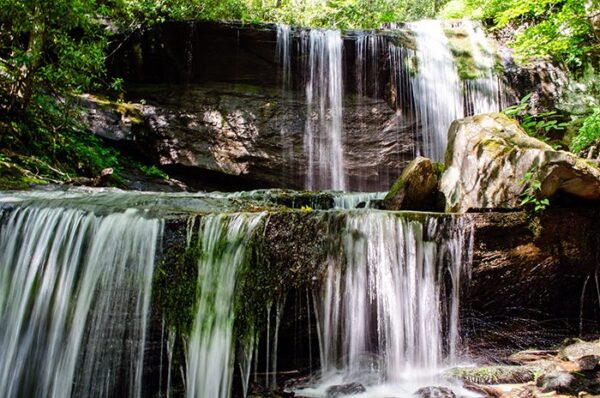 Grassy Creek Falls in Little Switzerland (NC Waterfalls)