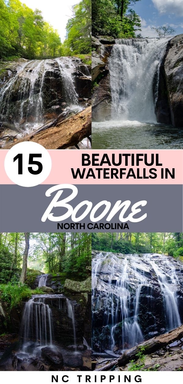 20 Beautiful Waterfalls Near Boone NC (and Blowing Rock)