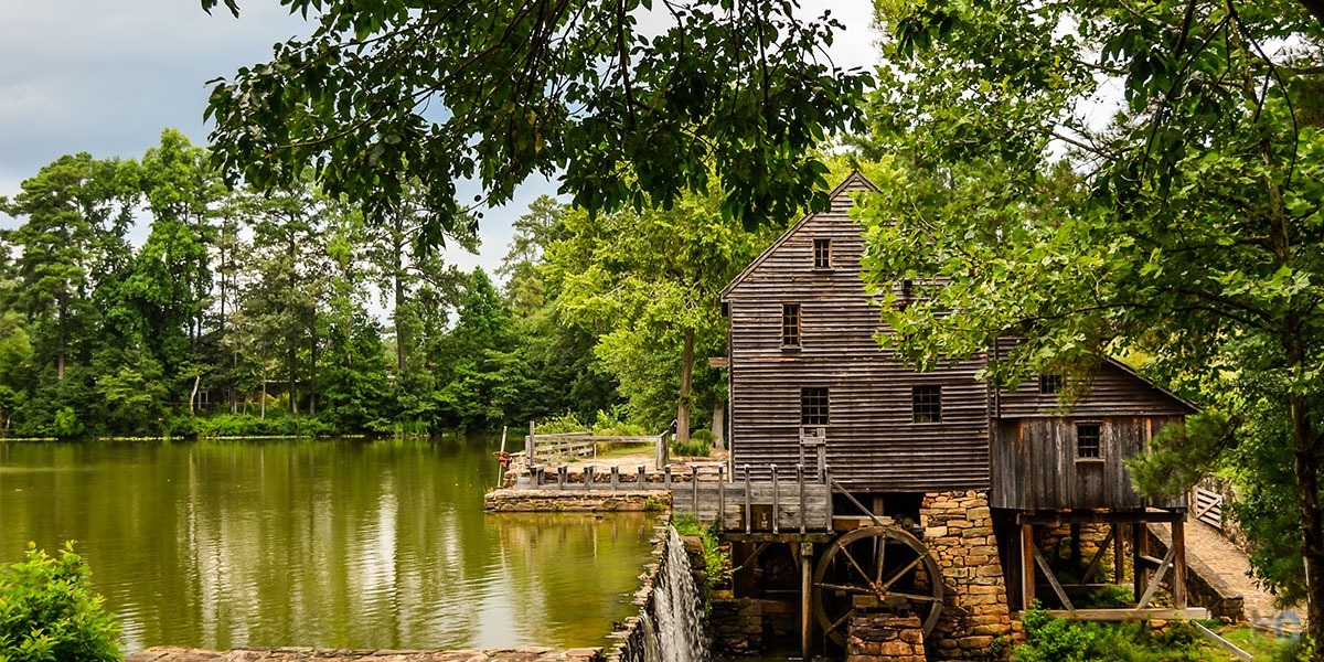 Historic Yates Mill County Park in Raleigh NC is one of our favorite places to visit. Read More to Find Out Why!