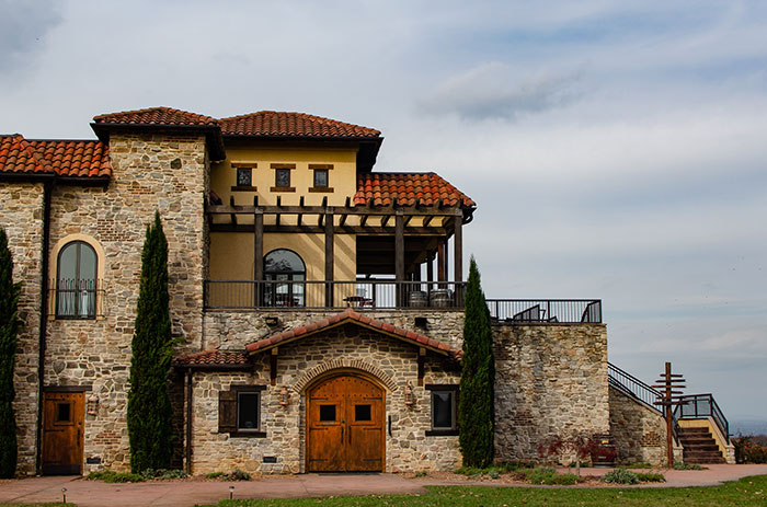 Of all the North Carolina wineries and vineyards, Raffaldini might be the most beautiful!