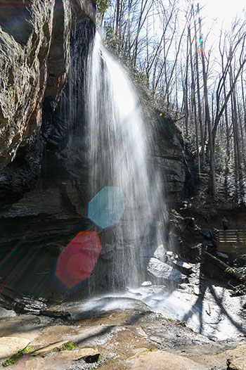 How to Reach Moore Cove Falls near Brevard (NC Waterfalls)