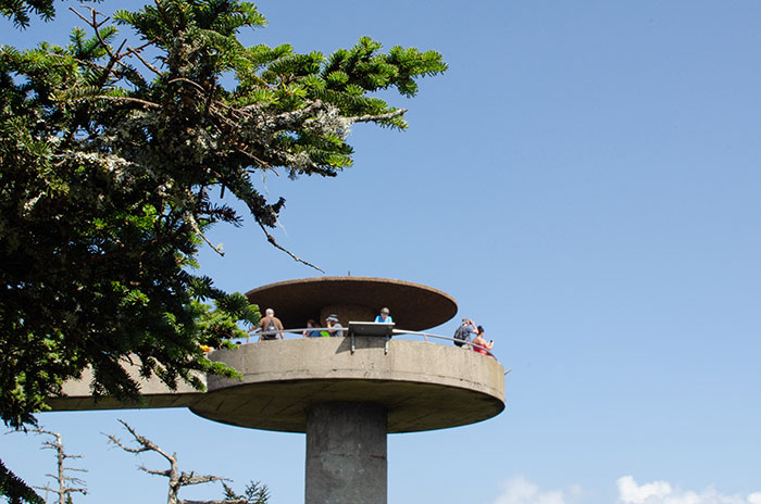 Hiking Trails in North Carolina Clingmans Dome Observation Tower