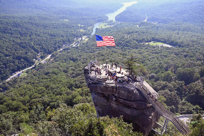 Hiking Trails in North Carolina Chimney Rock State Park