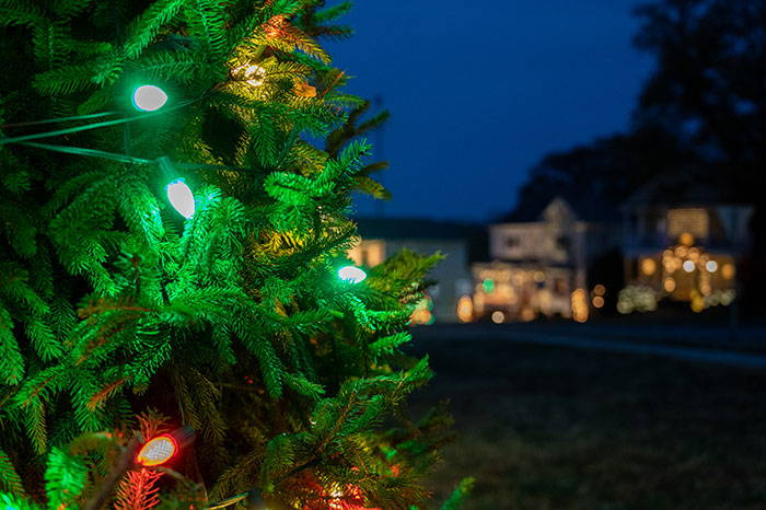 Central North Carolina McAdenville Christmas Town USA