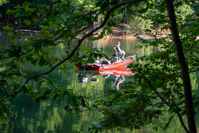 Fishing Hot Spots Norman Lake Fishing Map, NC