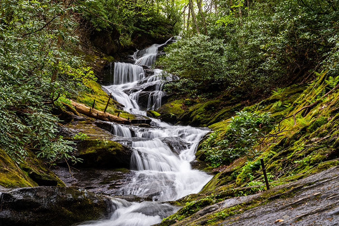 Roaring Fork Falls near Mount Mitchell