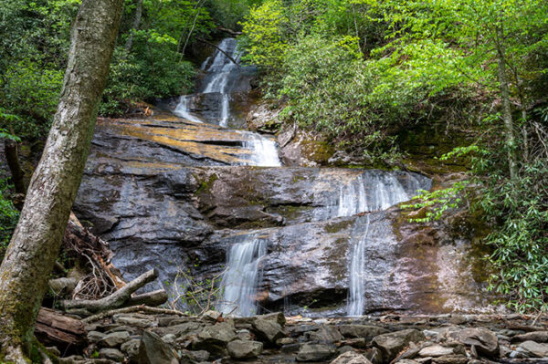 Setrock Creek Falls at Mount Mitchell (How to Reach It!)