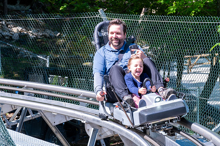 Wilderness Run Alpine Coaster with kids