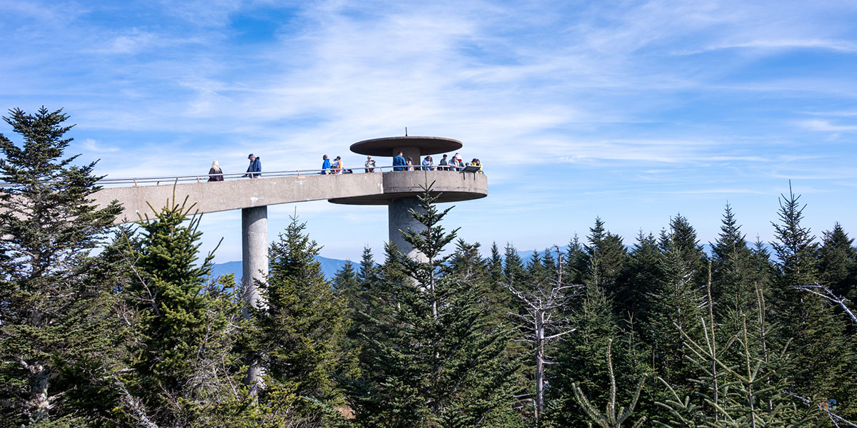 clingmans dome observation tower