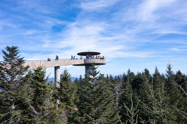 How to Find Clingmans Dome Observation Tower: Epic 360 Views