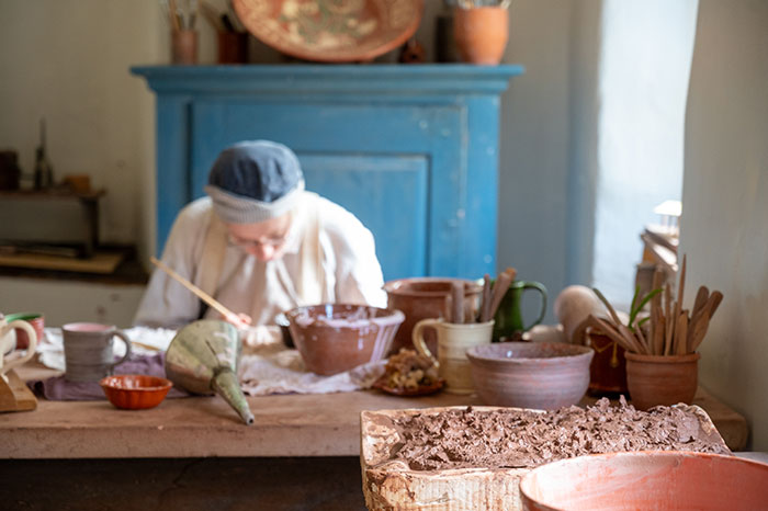 Old Salem 2023 pottery